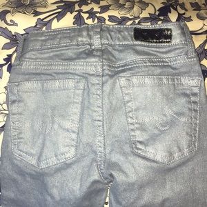 Kids AG Jeans - waxed metallic skinny - 4t